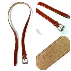 WCM New York Italian Leather  Brown belt